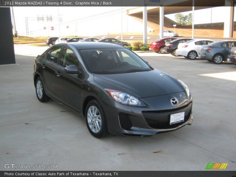 Graphite Mica / Black 2012 Mazda MAZDA3 i Touring 4 Door