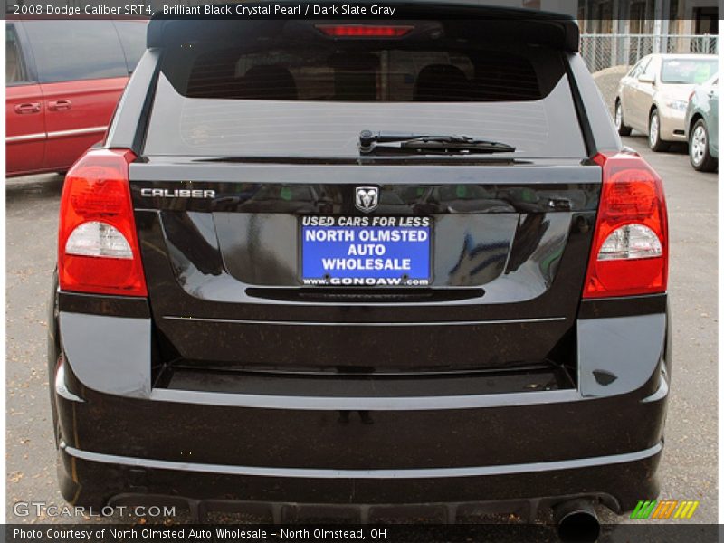 Brilliant Black Crystal Pearl / Dark Slate Gray 2008 Dodge Caliber SRT4
