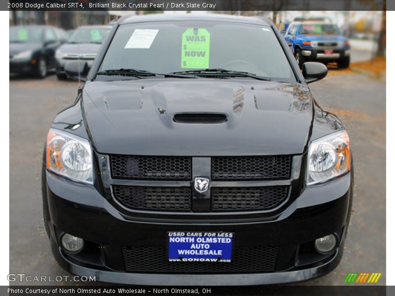 Brilliant Black Crystal Pearl / Dark Slate Gray 2008 Dodge Caliber SRT4