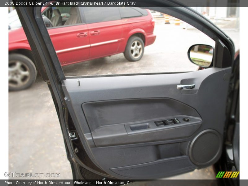 Brilliant Black Crystal Pearl / Dark Slate Gray 2008 Dodge Caliber SRT4