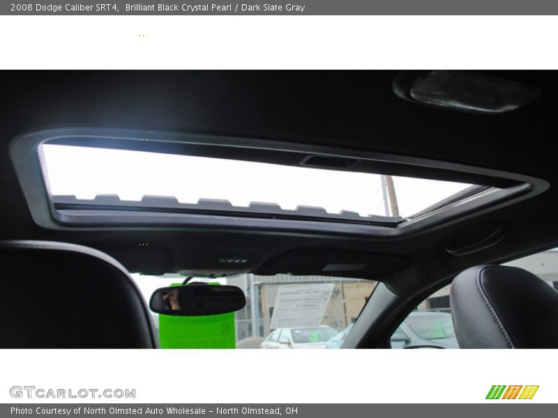 Brilliant Black Crystal Pearl / Dark Slate Gray 2008 Dodge Caliber SRT4