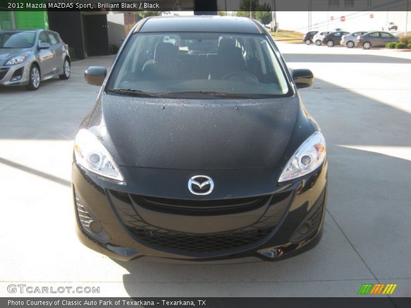 Brilliant Black / Black 2012 Mazda MAZDA5 Sport