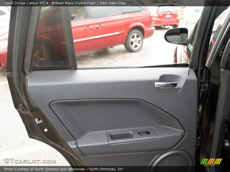Brilliant Black Crystal Pearl / Dark Slate Gray 2008 Dodge Caliber SRT4