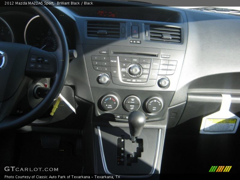Brilliant Black / Black 2012 Mazda MAZDA5 Sport