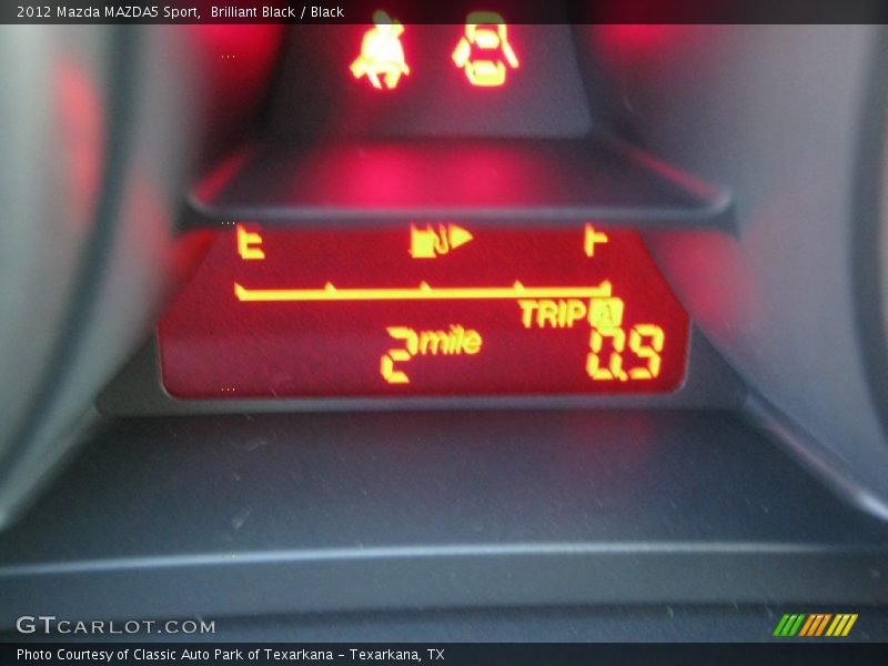 Brilliant Black / Black 2012 Mazda MAZDA5 Sport