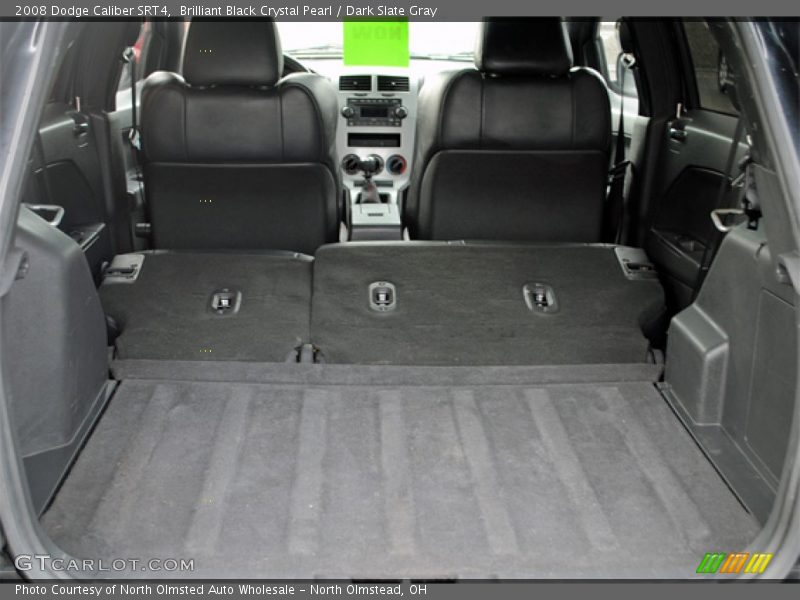 Brilliant Black Crystal Pearl / Dark Slate Gray 2008 Dodge Caliber SRT4