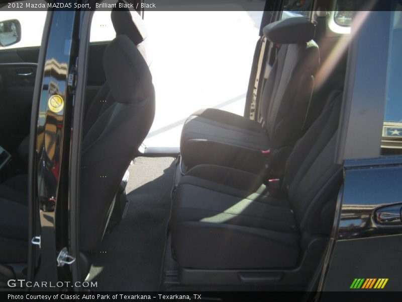 Brilliant Black / Black 2012 Mazda MAZDA5 Sport