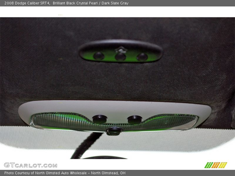 Brilliant Black Crystal Pearl / Dark Slate Gray 2008 Dodge Caliber SRT4