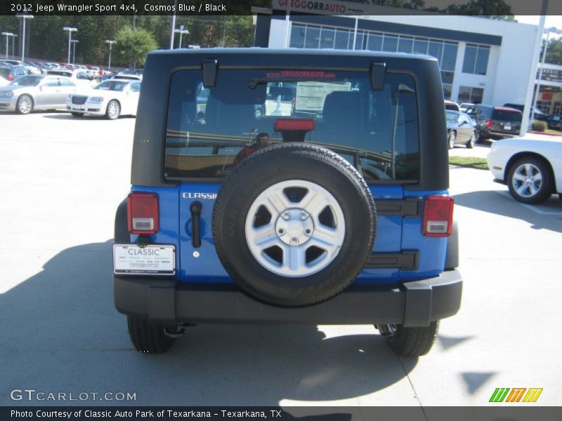 Cosmos Blue / Black 2012 Jeep Wrangler Sport 4x4