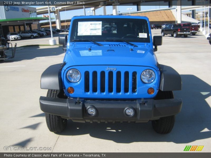 Cosmos Blue / Black 2012 Jeep Wrangler Sport 4x4