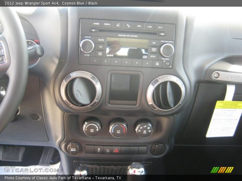 Cosmos Blue / Black 2012 Jeep Wrangler Sport 4x4