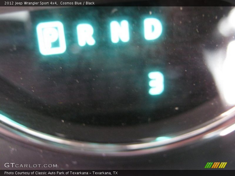 Cosmos Blue / Black 2012 Jeep Wrangler Sport 4x4
