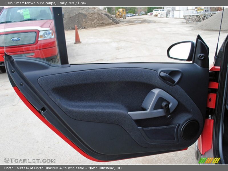 Door Panel of 2009 fortwo pure coupe