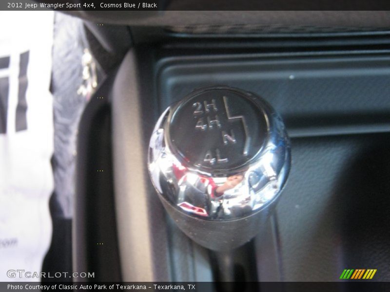 Cosmos Blue / Black 2012 Jeep Wrangler Sport 4x4