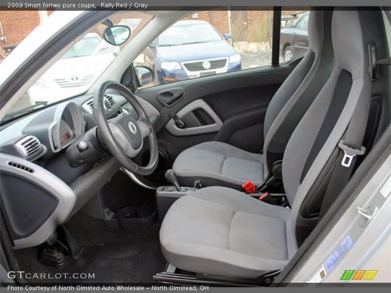  2009 fortwo pure coupe Gray Interior