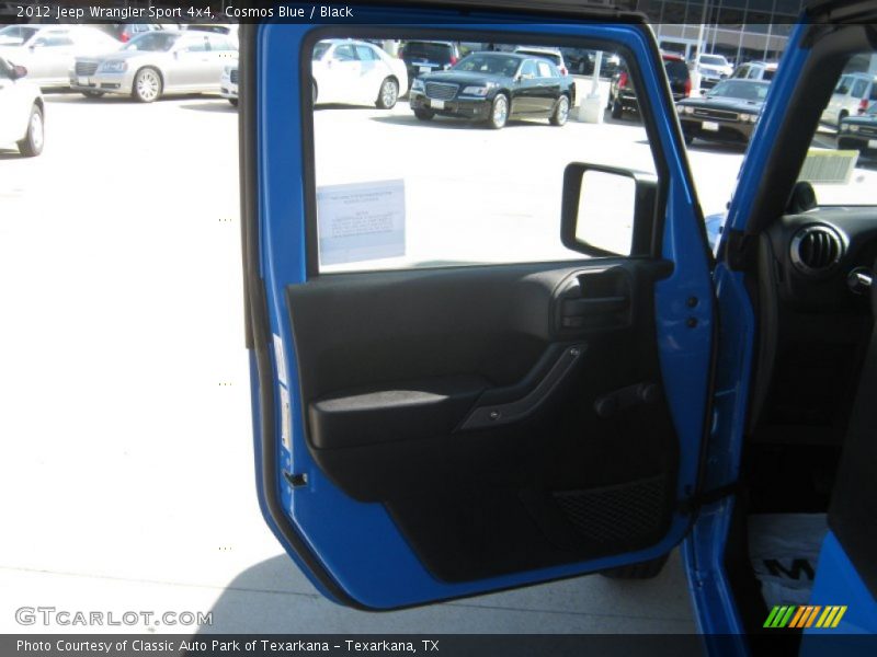 Cosmos Blue / Black 2012 Jeep Wrangler Sport 4x4