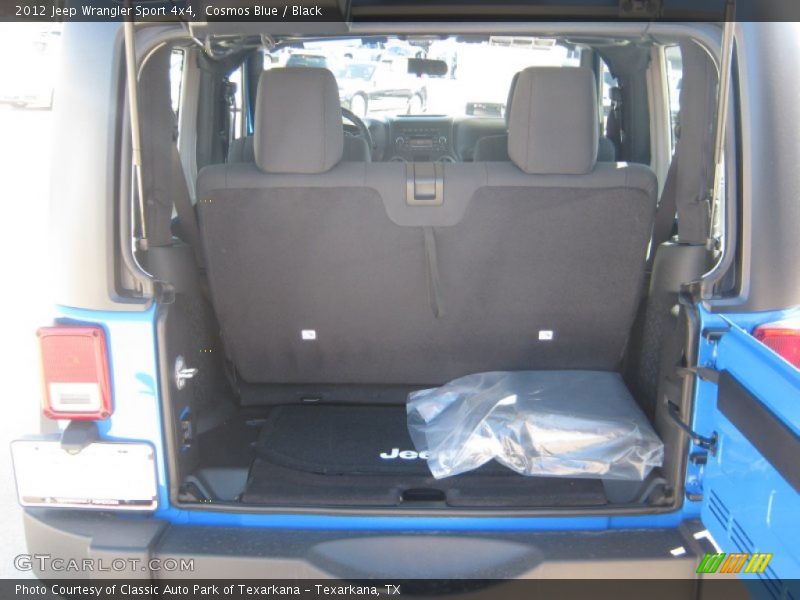 Cosmos Blue / Black 2012 Jeep Wrangler Sport 4x4