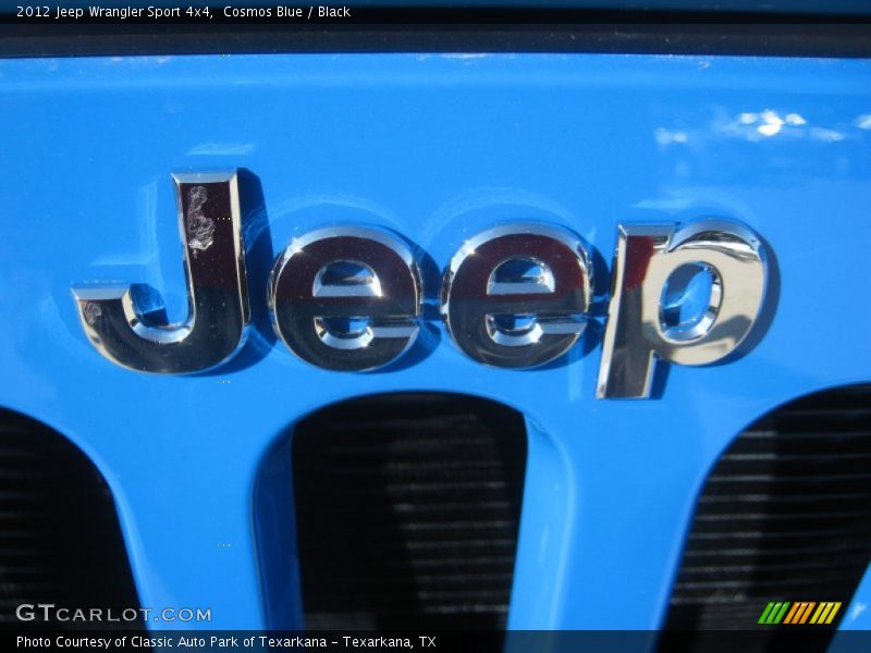 Cosmos Blue / Black 2012 Jeep Wrangler Sport 4x4