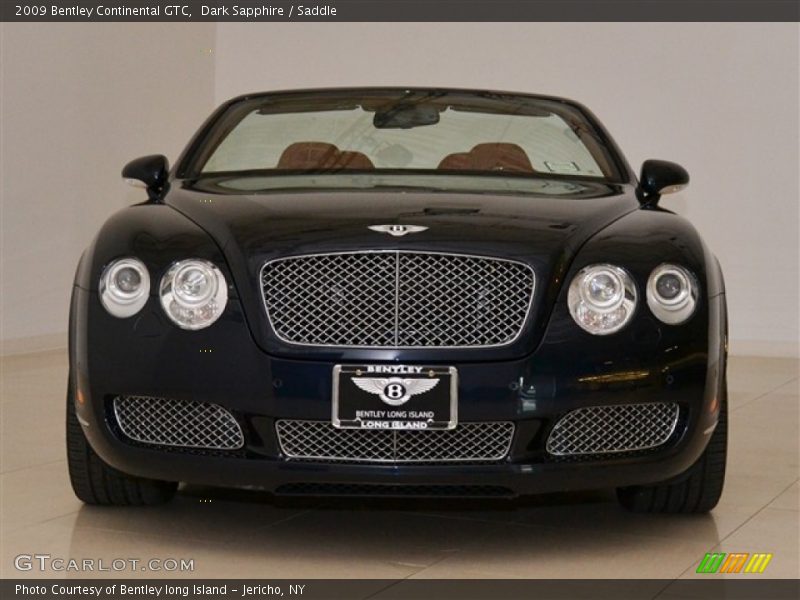 Dark Sapphire / Saddle 2009 Bentley Continental GTC