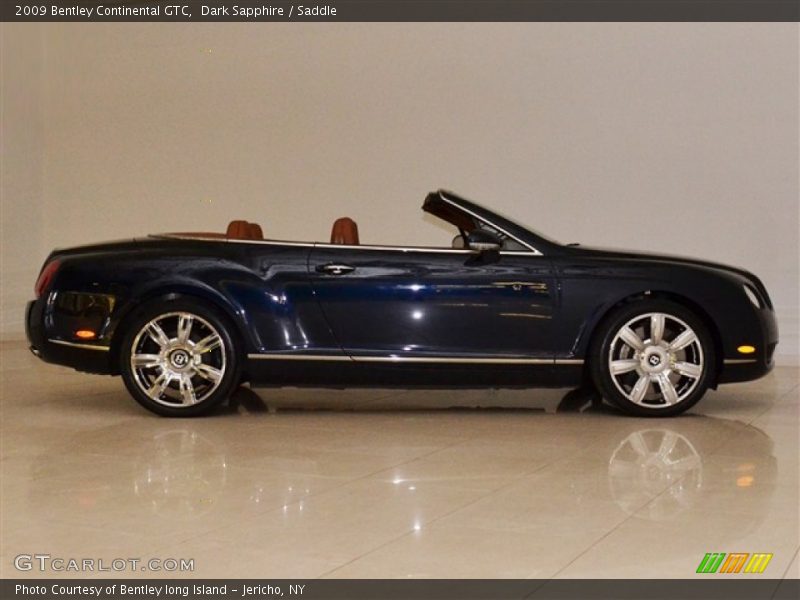 Dark Sapphire / Saddle 2009 Bentley Continental GTC