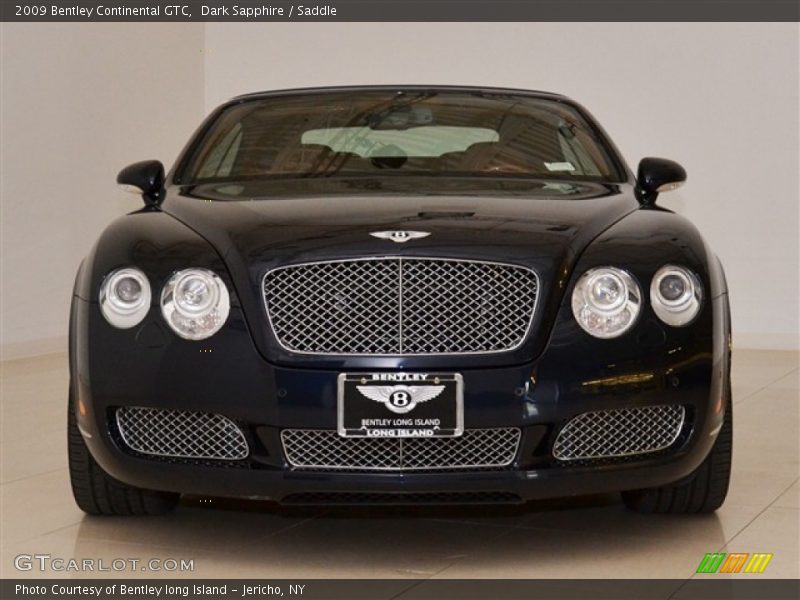 Dark Sapphire / Saddle 2009 Bentley Continental GTC