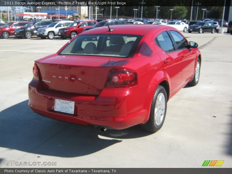 Redline 2 Pearl / Black/Light Frost Beige 2011 Dodge Avenger Express