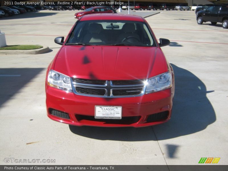 Redline 2 Pearl / Black/Light Frost Beige 2011 Dodge Avenger Express