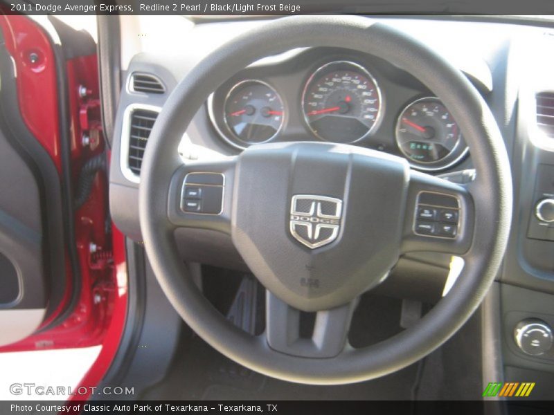 Redline 2 Pearl / Black/Light Frost Beige 2011 Dodge Avenger Express