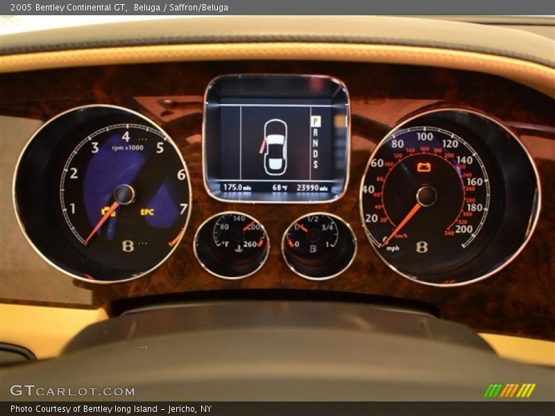  2005 Continental GT   Gauges