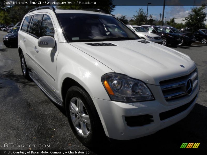 Alabaster White / Macadamia 2007 Mercedes-Benz GL 450