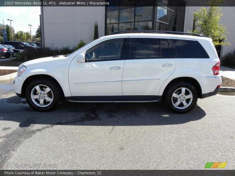 Alabaster White / Macadamia 2007 Mercedes-Benz GL 450