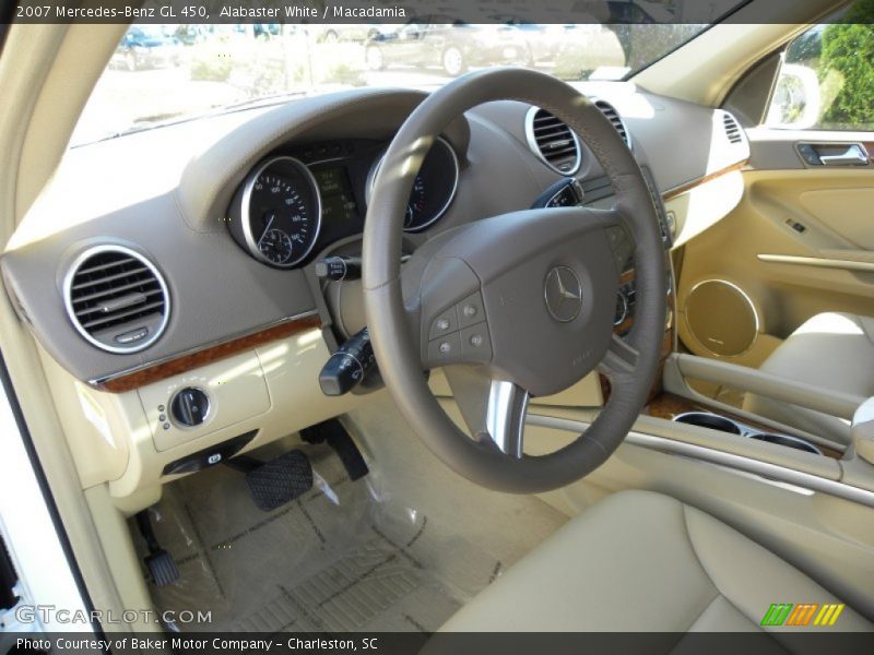 Alabaster White / Macadamia 2007 Mercedes-Benz GL 450