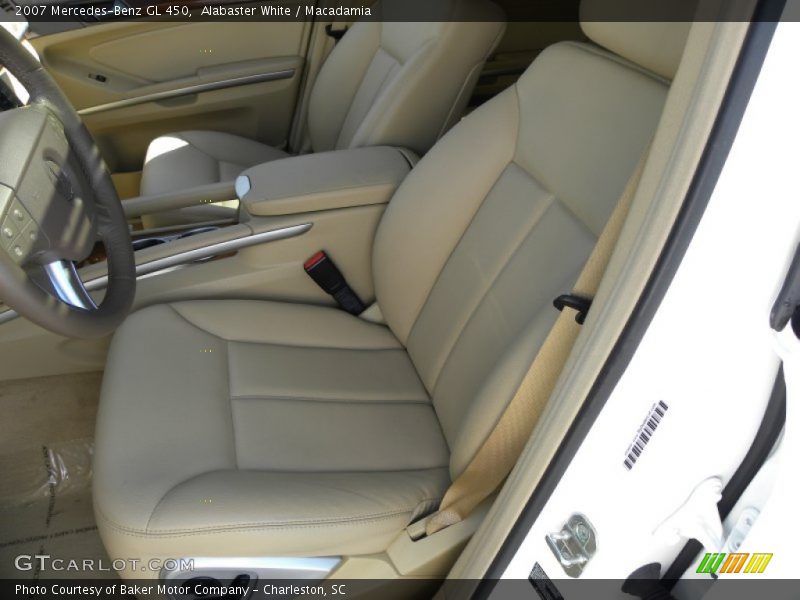 Alabaster White / Macadamia 2007 Mercedes-Benz GL 450