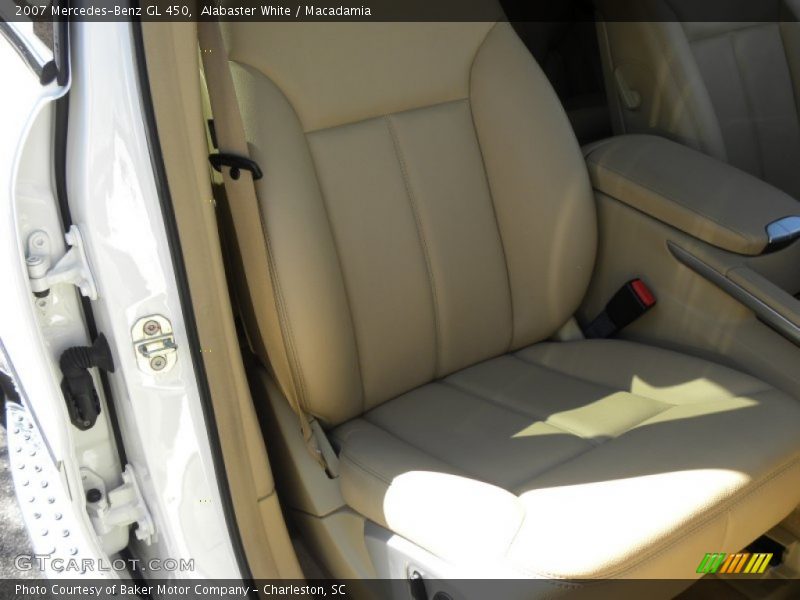 Alabaster White / Macadamia 2007 Mercedes-Benz GL 450