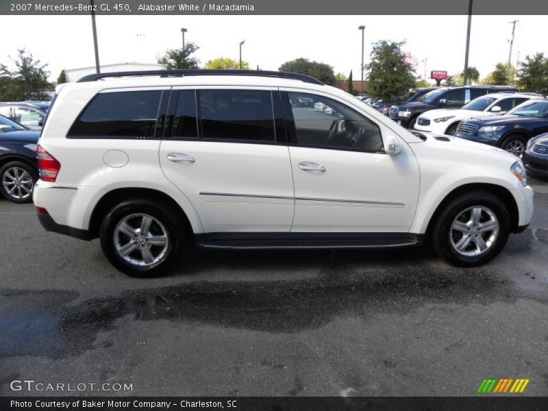 Alabaster White / Macadamia 2007 Mercedes-Benz GL 450
