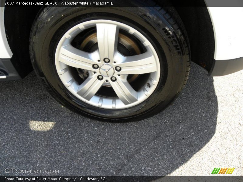 Alabaster White / Macadamia 2007 Mercedes-Benz GL 450