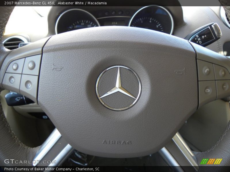 Alabaster White / Macadamia 2007 Mercedes-Benz GL 450
