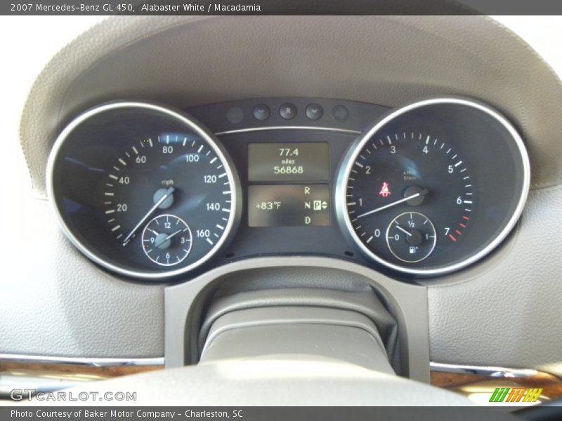 Alabaster White / Macadamia 2007 Mercedes-Benz GL 450