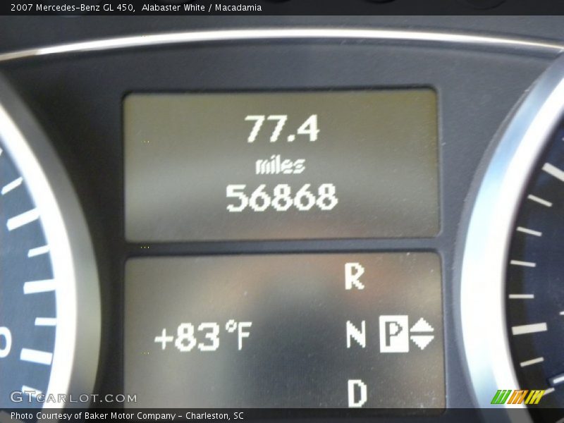 Alabaster White / Macadamia 2007 Mercedes-Benz GL 450