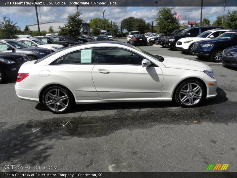  2010 E 550 Coupe Arctic White