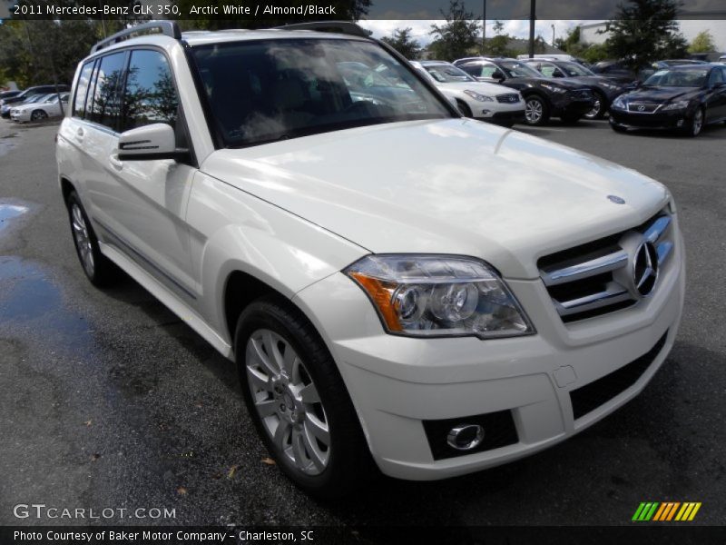 Arctic White / Almond/Black 2011 Mercedes-Benz GLK 350