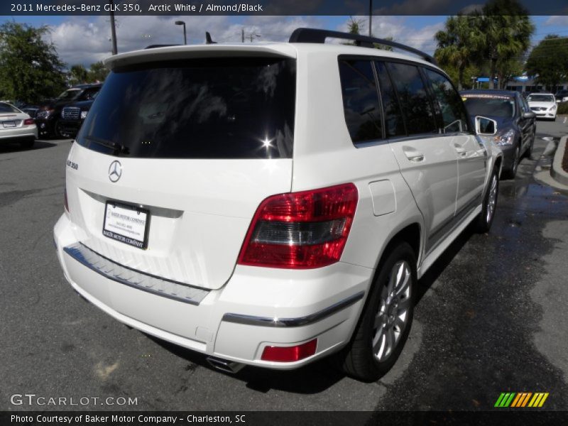Arctic White / Almond/Black 2011 Mercedes-Benz GLK 350