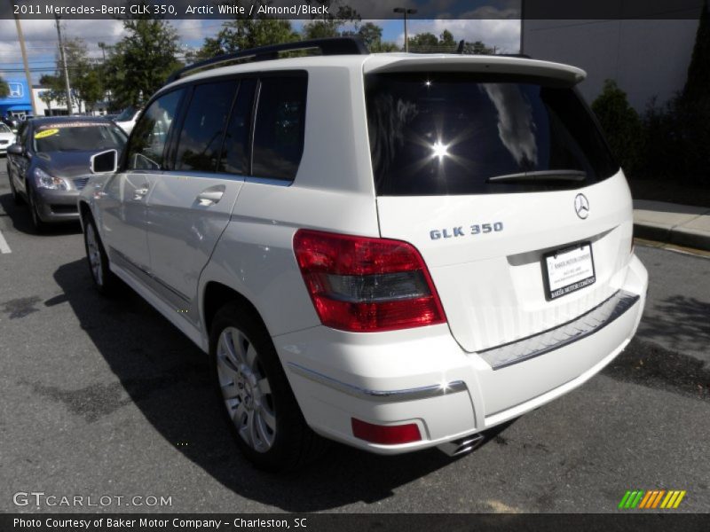 Arctic White / Almond/Black 2011 Mercedes-Benz GLK 350