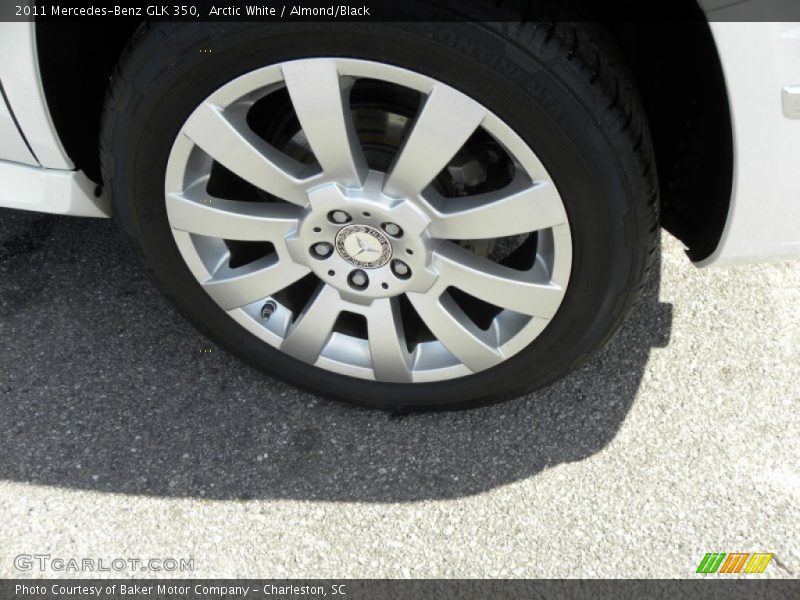Arctic White / Almond/Black 2011 Mercedes-Benz GLK 350