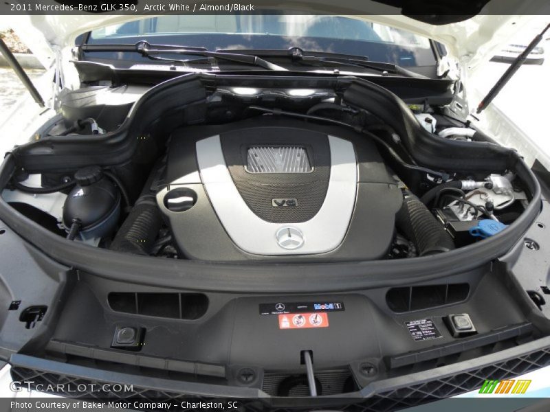 Arctic White / Almond/Black 2011 Mercedes-Benz GLK 350