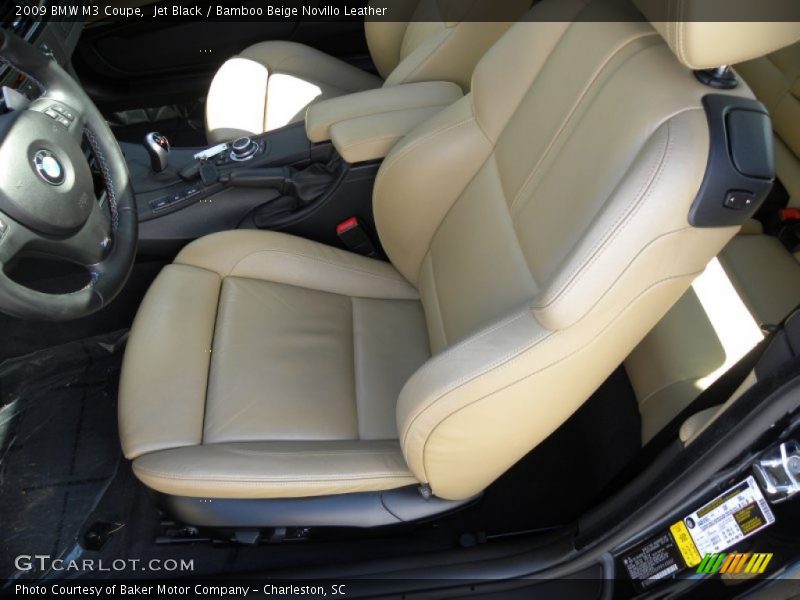  2009 M3 Coupe Bamboo Beige Novillo Leather Interior