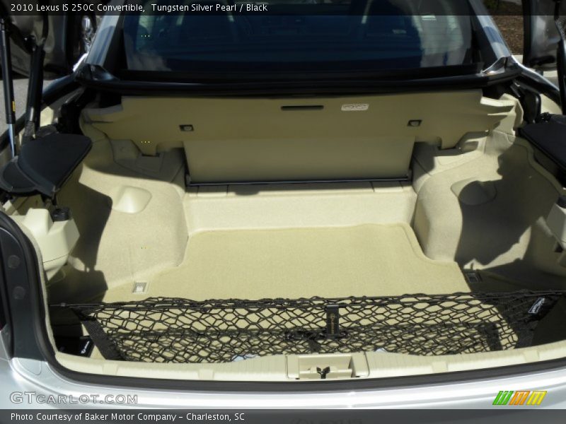Tungsten Silver Pearl / Black 2010 Lexus IS 250C Convertible