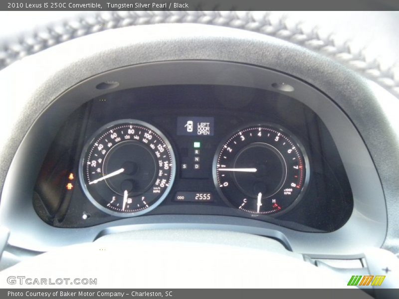  2010 IS 250C Convertible 250C Convertible Gauges
