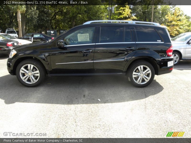 Black / Black 2012 Mercedes-Benz GL 350 BlueTEC 4Matic