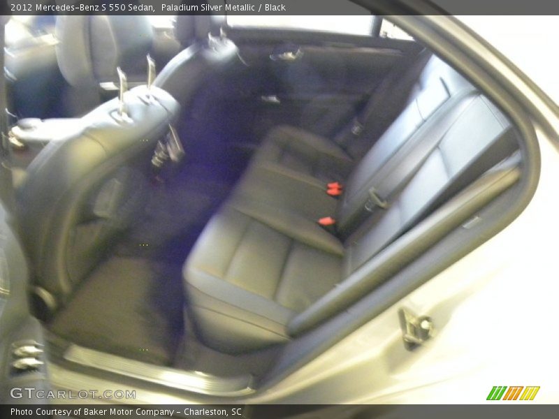 Paladium Silver Metallic / Black 2012 Mercedes-Benz S 550 Sedan